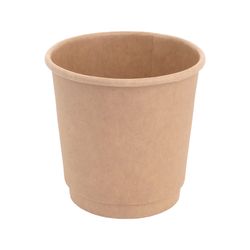 Copo Papel FSC Kraft 110ml -  Parede Dupla   caixa 1000 unidades