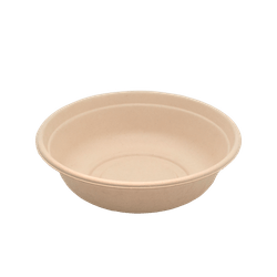 Salad Bowl Fibra Vegetal Redonda 1250ml caixa 300 unidades