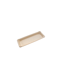 Bandeja Sushi Fibra Vegetal 165mm x 90mm