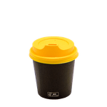 copo-de-papel-preto-110ml-fsc-parede-simples-com-tampa-comfort-amarela-62mm